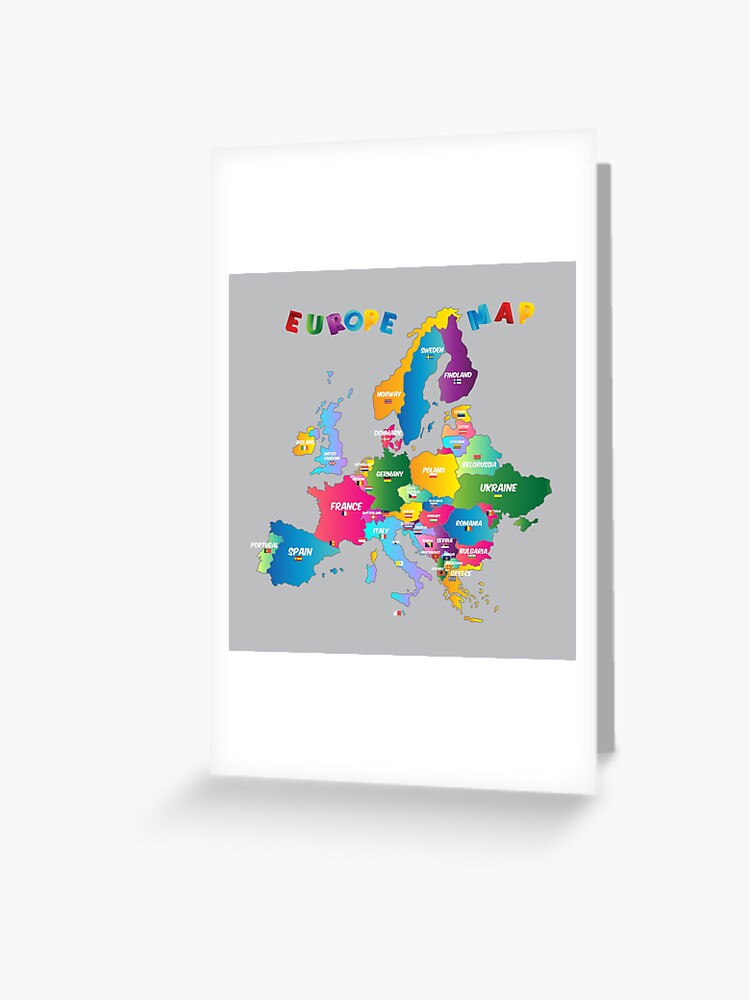 Flags of Europe Cards