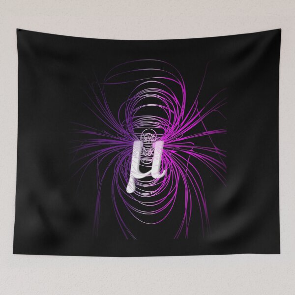 Item preview, Muon Subatomic Particle Magnetic Field Design designed and sold by ScienceNStuff.