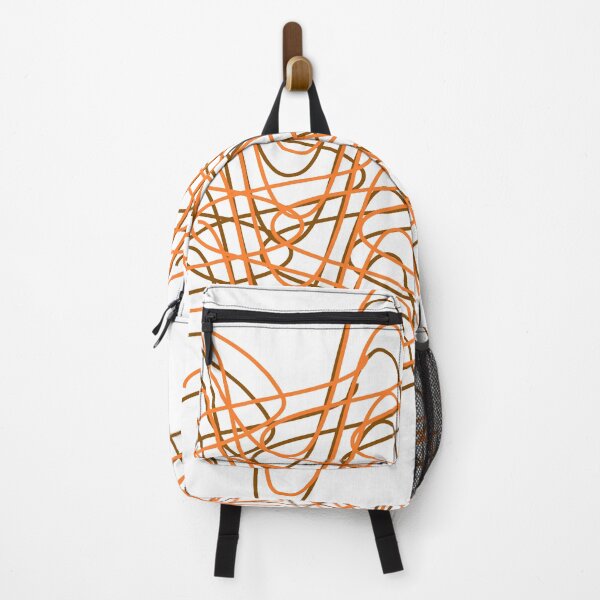 Item preview, orange and brown abstract designed and sold by CottenHagen.