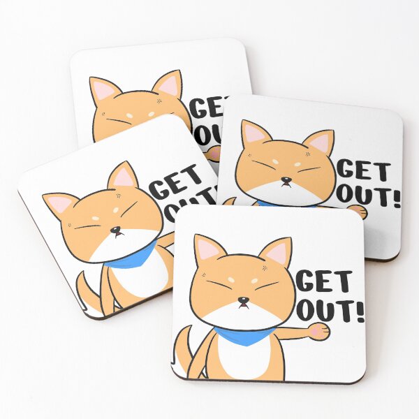 Item preview, Angry Shiba Dog Get Out designed and sold by Remopengin.