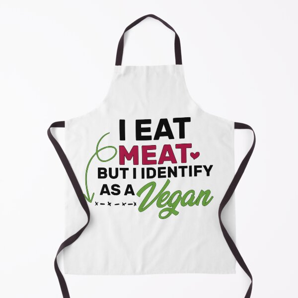 Item preview, I Eat Meat But I Identify As A Vegan: vegetables style For veggie lover designed and sold by Houssemanthony.