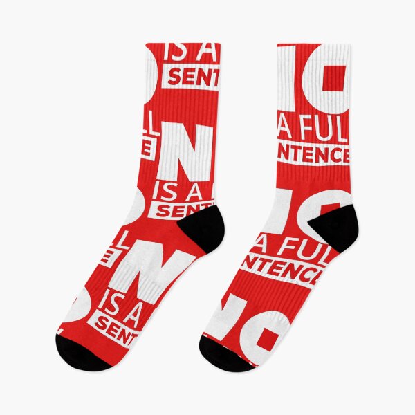 Item preview, No is a full sentence designed and sold by DarrriaDesign.
