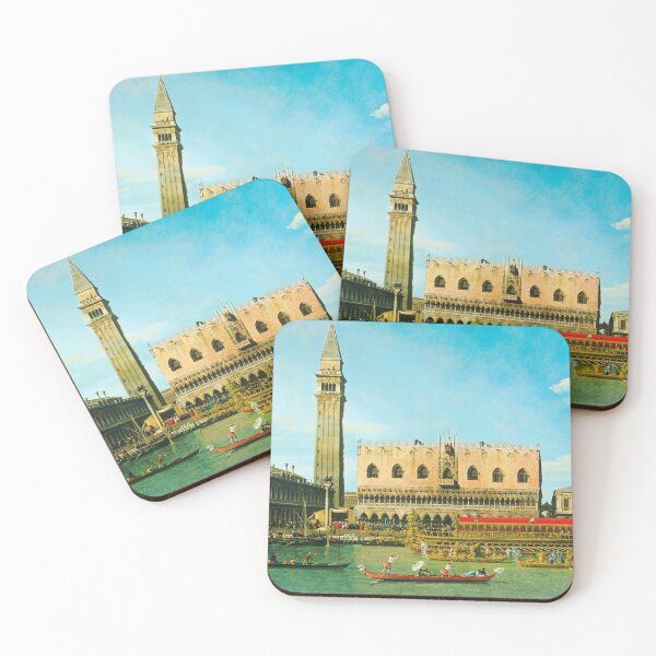 Item preview, The Bucintoro at the Molo on Ascension Day - Canaletto designed and sold by brushandframes.