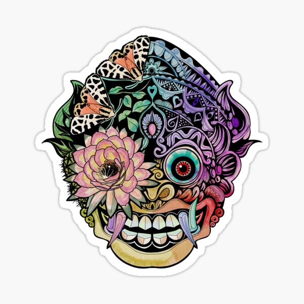 See Through Mask Sticker