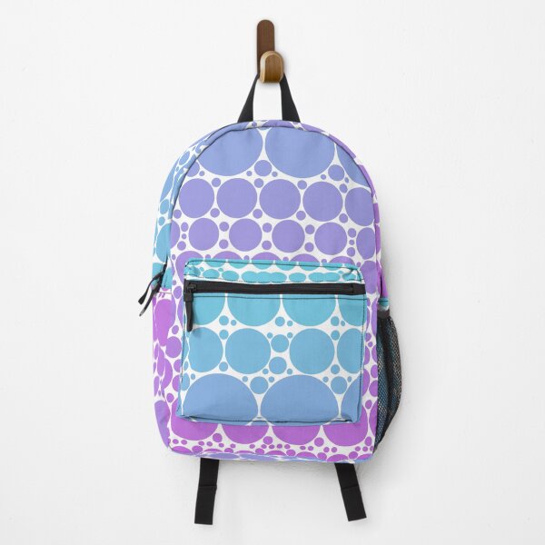 Item preview, Cyan Gradient Polka Dot Bubble Abstract Pattern designed and sold by patternsoup.