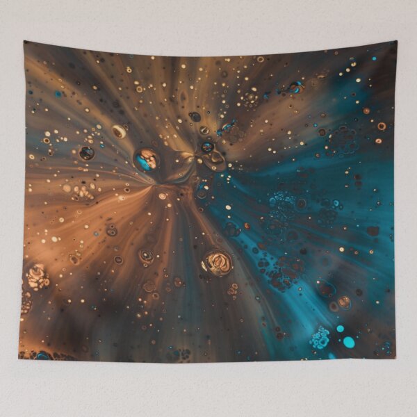 Item preview, Royal Teal Abstract  designed and sold by Liani DeGeeter.
