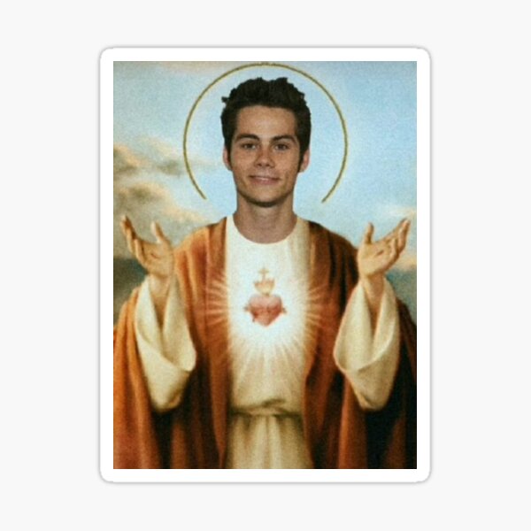 Dylan O'Brien Jesus  Sticker