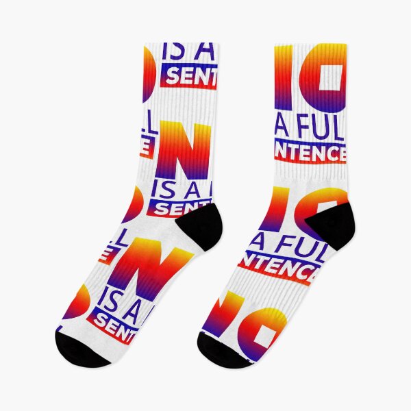 Item preview, No is a full sentence designed and sold by DarrriaDesign.