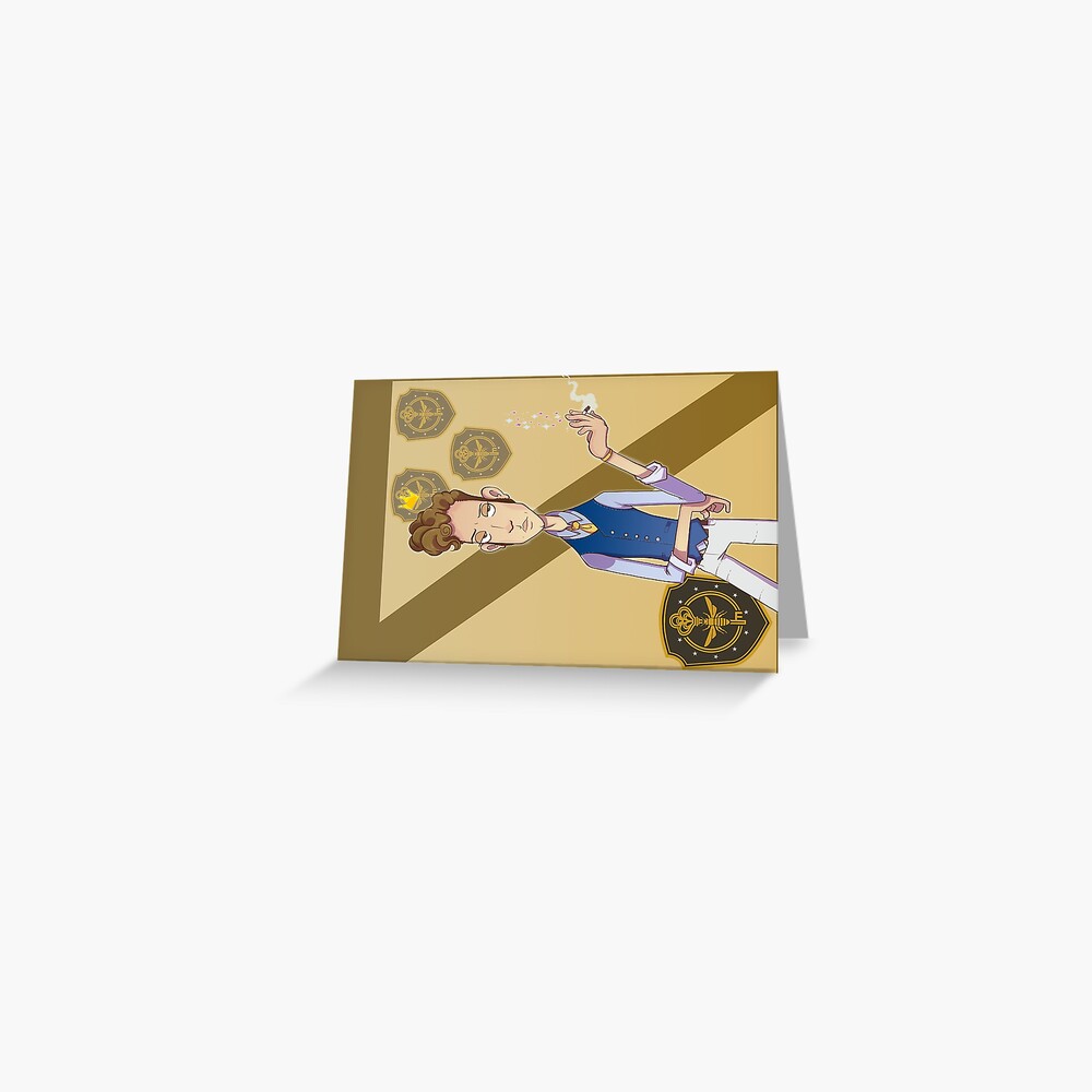 Eliot Waugh (The Magicians) postcard Greeting Card