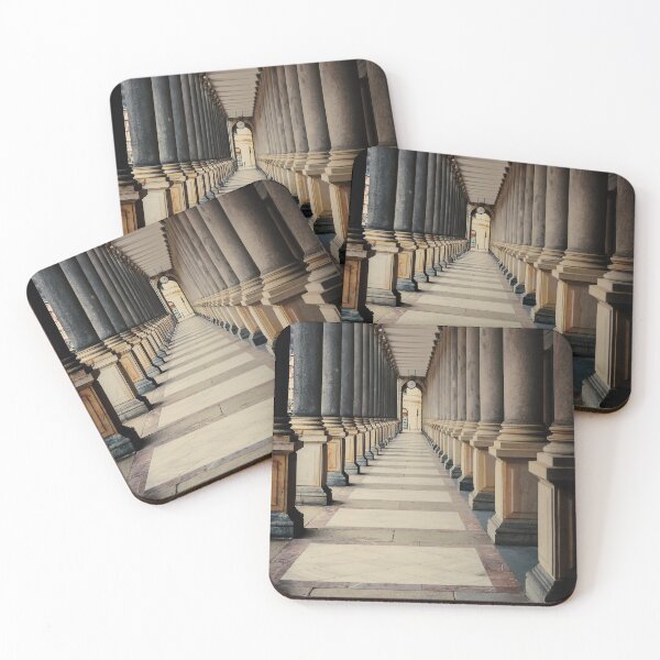Item preview, Corridor between many columns designed and sold by lena-maximova.