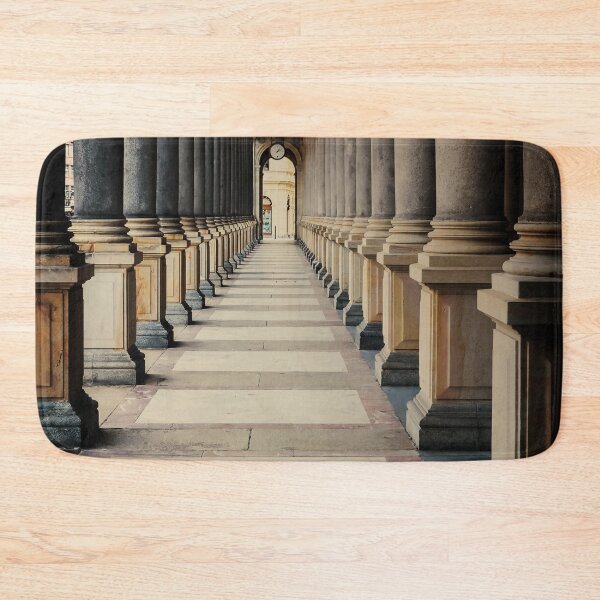 Item preview, Corridor between many columns designed and sold by lena-maximova.