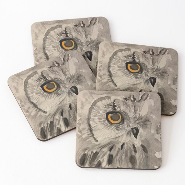 Item preview, Watercolour owl designed and sold by FMpaints.
