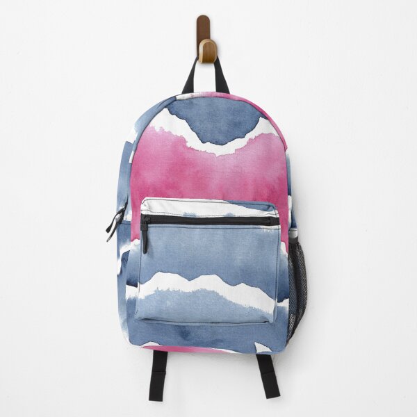 Item preview, Abstract Watercolor Pattern in Paynes Grey & Pink designed and sold by nabeArtist.
