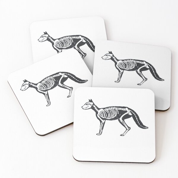 Item preview, Fox skeleton  designed and sold by darcyj23.
