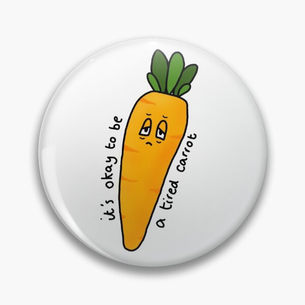 Item preview, Tired Carrot designed and sold by DorkasaurusBex.