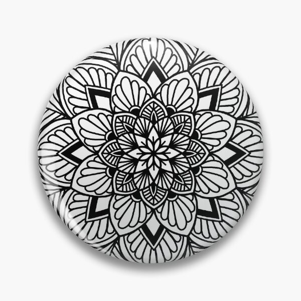 Item preview, simple mandala flower designed and sold by annimandala08.