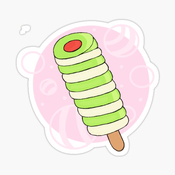 Twister ice lolly Sticker