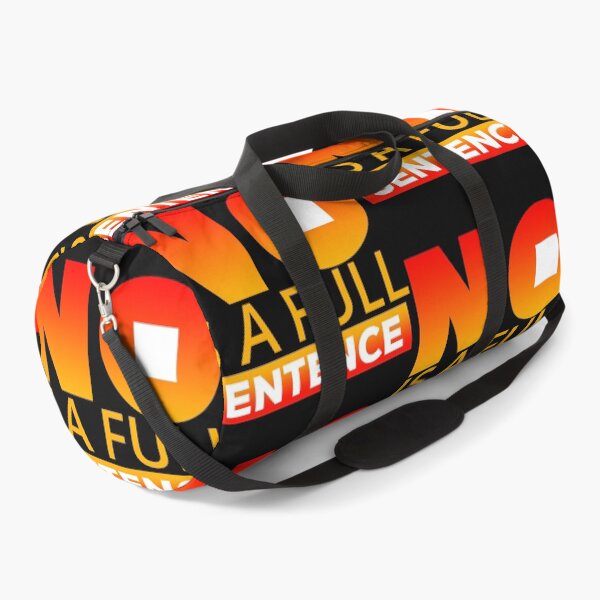 Item preview, No is a full sentence (orange&yellow) designed and sold by DarrriaDesign.