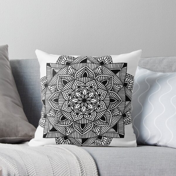 Item preview, dark mandala flower designed and sold by annimandala08.