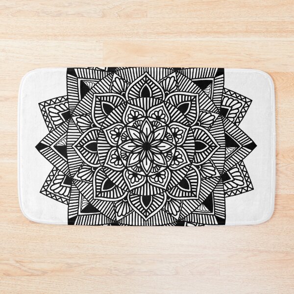 Item preview, dark mandala flower designed and sold by annimandala08.