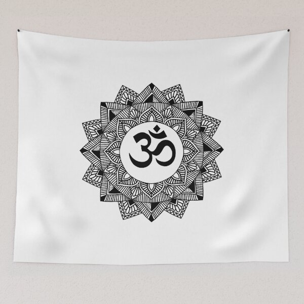 Item preview, Om symbol mandala designed and sold by annimandala08.