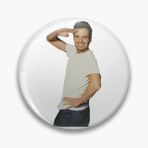 Item preview, Sebastian Stan Saluting  designed and sold by SophiaS1.