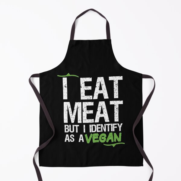 Item preview, I Eat Meat But I Identify As A Vegan: vegetables style For veggie lover designed and sold by Houssemanthony.