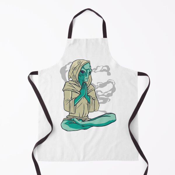 Item preview, Meditate Alien Yoga Pose Meditation designed and sold by AaaleXX.