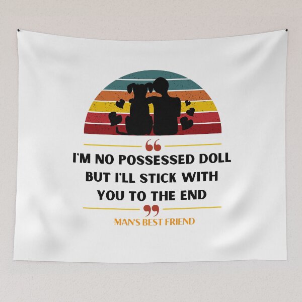 Item preview, A dog will stick next to you to the end designed and sold by tropicprince.