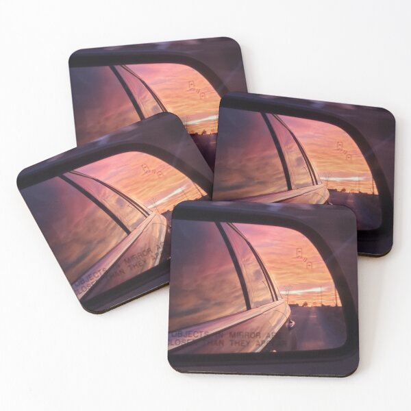 Item preview, Sunset in a Side-View Mirror designed and sold by LondonBlu.