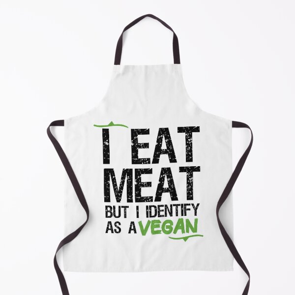 Item preview, I Eat Meat But I Identify As A Vegan: vegetables style For veggie lover designed and sold by Houssemanthony.
