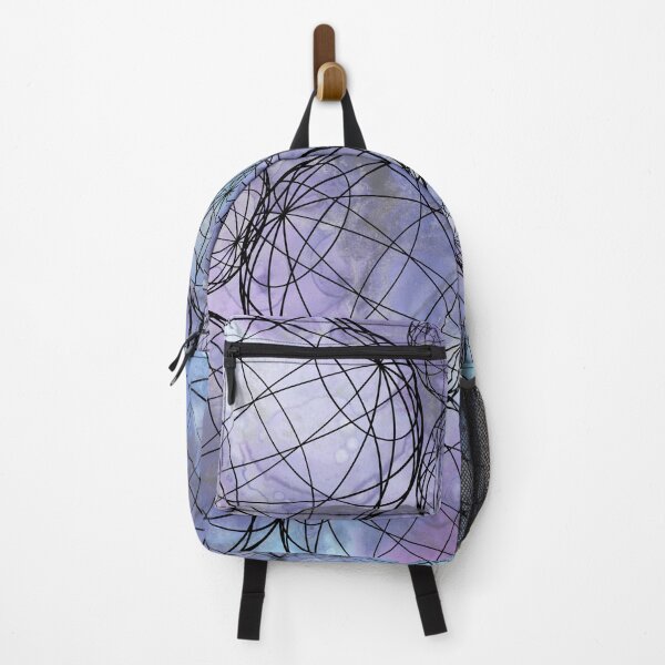 Item preview, Abstract Sphere Ball Muddy Watercolour- Purple/ Blue designed and sold by Nishinoyaoyaoya.