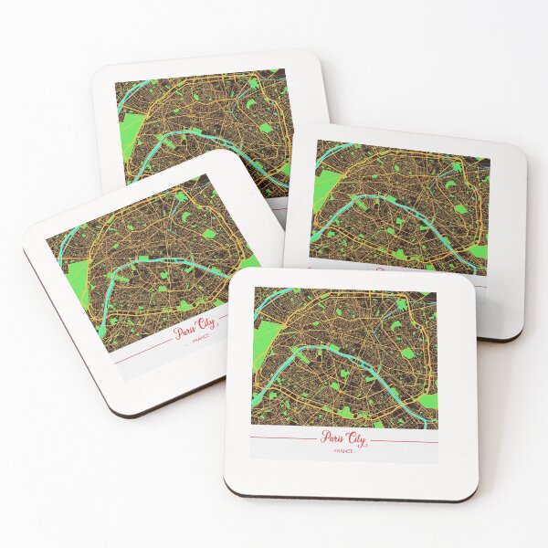Item preview, Paris city map designed and sold by Desibeau.