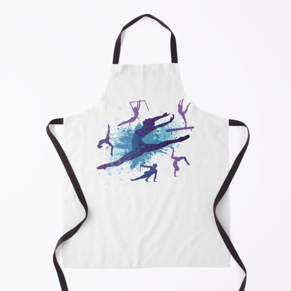 Item preview, Gymnasts silhouettes gymnastics sport designed and sold by AaaleXX.