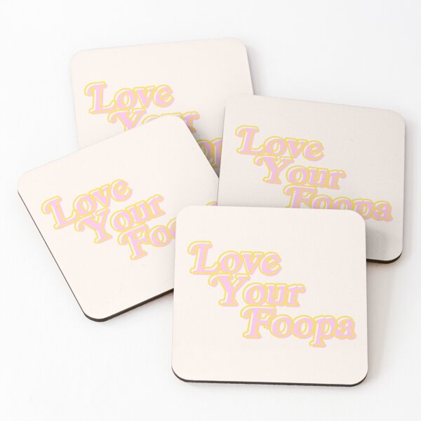 Item preview, LOVE YOUR FOOPA (70's Pink) | Self-Love, Body Positivity, Self-Acceptance designed and sold by au-rem.