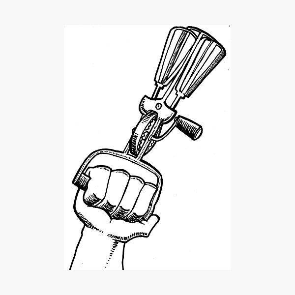 Egg beater Photographic Print
