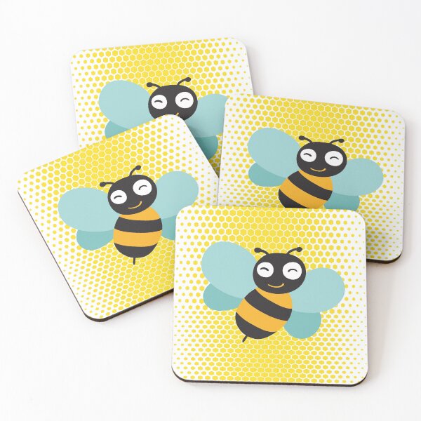 Item preview, cute wholesome bee designed and sold by AllPerfect.