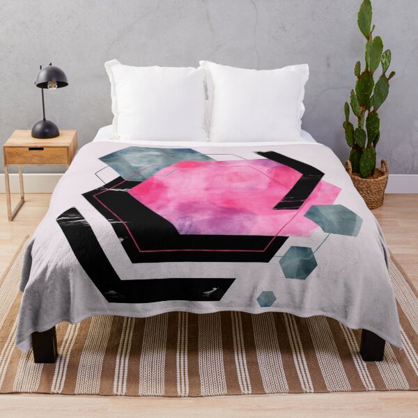 Item preview, Modern Abstract Hexagon Pattern designed and sold by Albrithr.