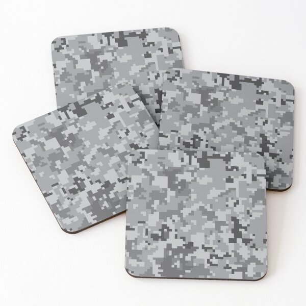Item preview, Digital Grey Camouflage, camo Pattern Design designed and sold by ARTsPlural.