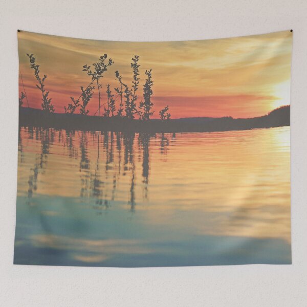 Item preview, Orange and Blue Sunset At Dusk designed and sold by Schuva.