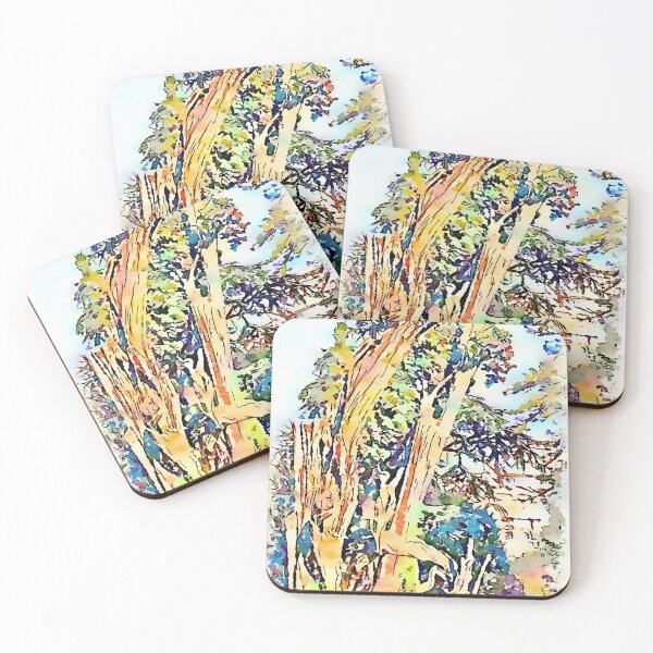 Item preview, Tivoli: tree trunks in Villa d'Este designed and sold by Giuseppe Cocco.