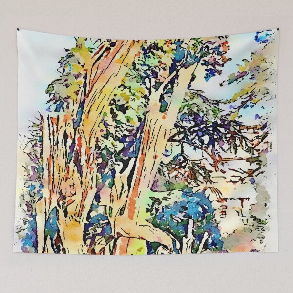 Item preview, Tivoli: tree trunks in Villa d'Este designed and sold by Giuseppe Cocco.
