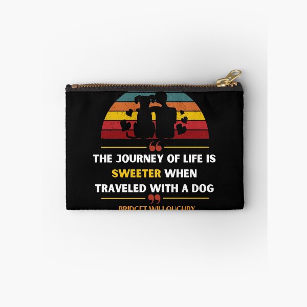 Item preview, Journey of life is sweeter next to a dog - International dog day 2022 designed and sold by tropicprince.