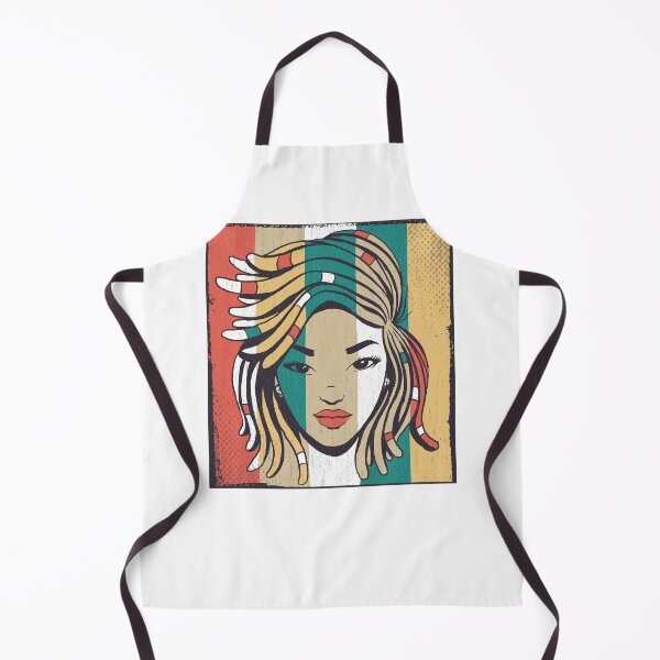 Item preview, Girl with dreadlocks colorful woman dreadlock hairstyle designed and sold by AaaleXX.