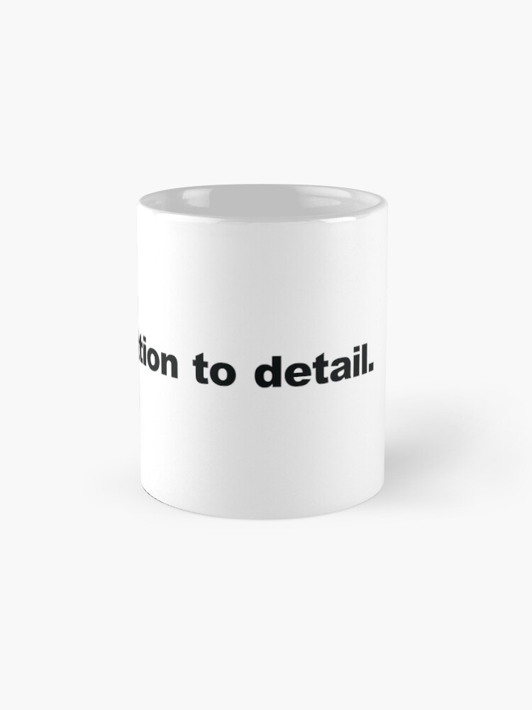 Alternate view of Devil in the Details. Mug