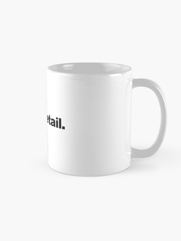 Alternate view of Devil in the Details. Mug