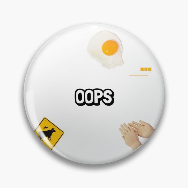 Item preview, OOPS designed and sold by TheGoToStore.