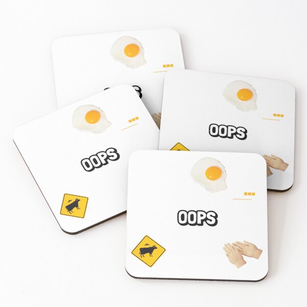 Item preview, OOPS designed and sold by TheGoToStore.