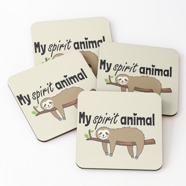 Item preview, My Spirit Animal Is Sloth designed and sold by Vladan Seva.