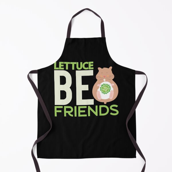 Item preview, Lettuce Be Friends Funny Hamster Lover Pun designed and sold by tomtomd.